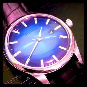 Mileneal Prestige Men’s Ocean Blue Swiss Watch